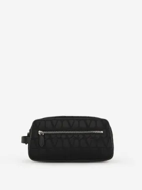 Valentino Garavani Toiletry Bag Iconograph Motif 