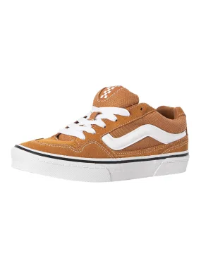 Vans Caldrone Suede Trainers - Brown Sugar