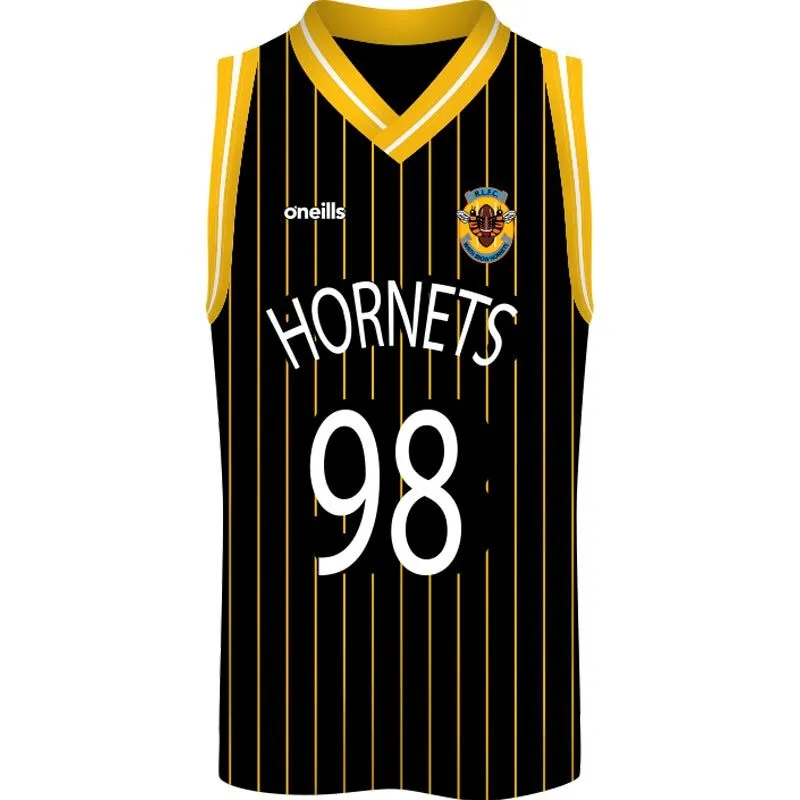 Wath Brow Hornets Youth Section Kids' Basketball Vest (Black) 