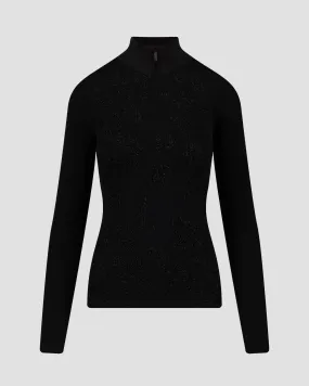 Women's black ski turtleneck Sportalm 1824515728-5900