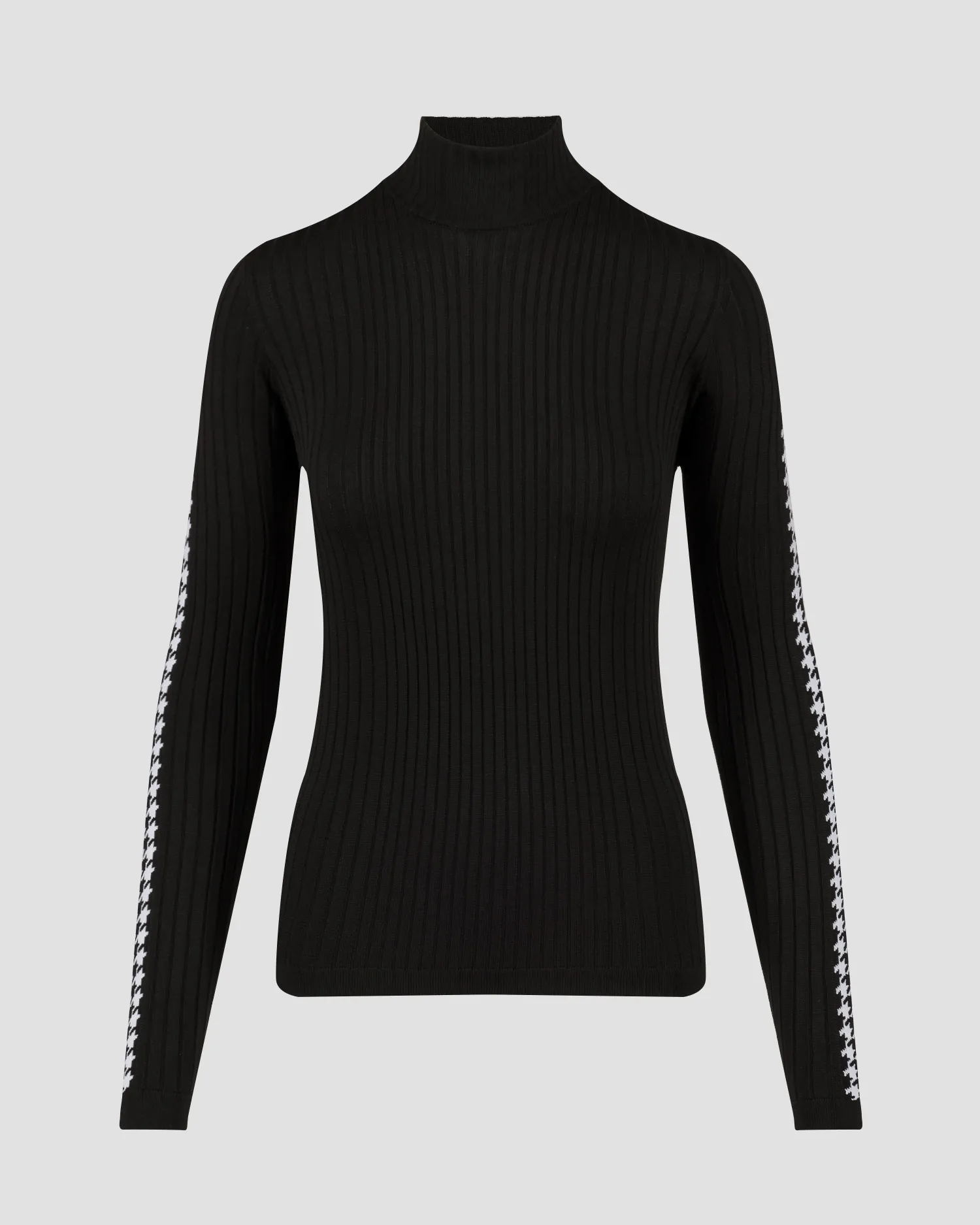 Women's black turtleneck Newland Lisitea N46396-108