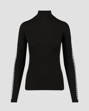 Women's black turtleneck Newland Lisitea N46396-108