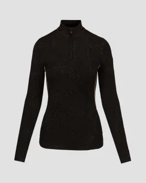 Women's black viscose ski turtleneck Sportalm 1624508801-59