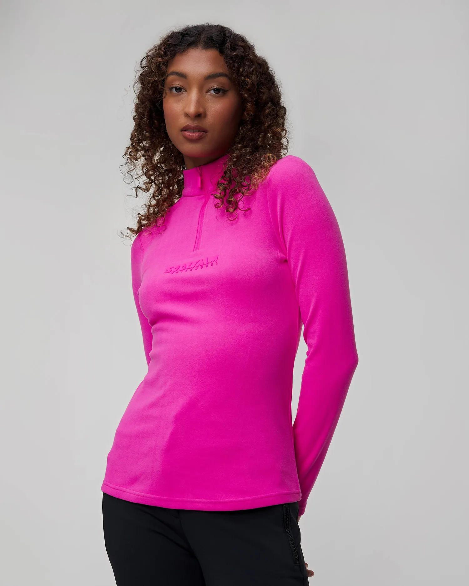 Women's pink ski turtleneck Sportalm 1823015721-7483