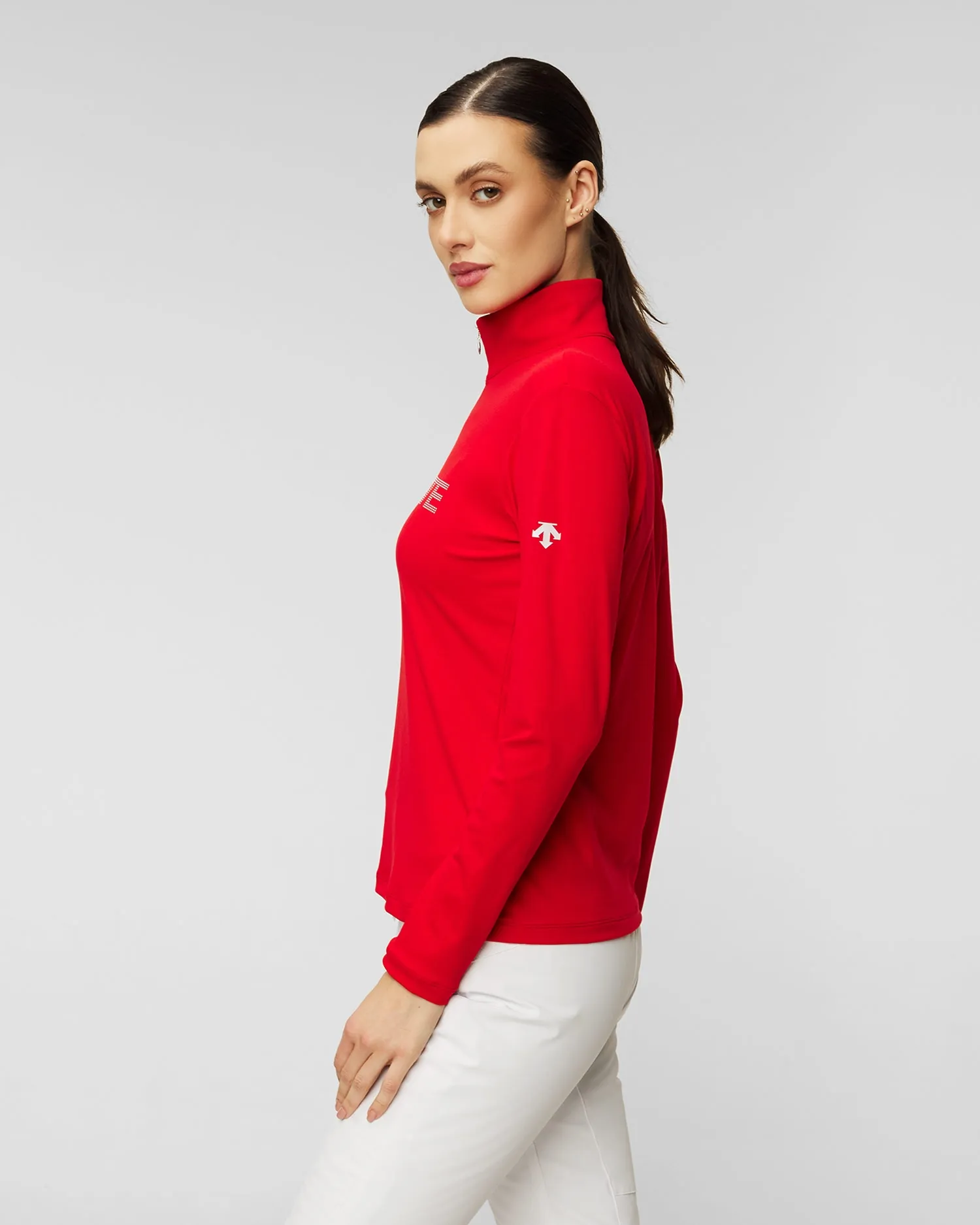 Women's ski turtleneck Descente Laurel DWWWGB34-erd