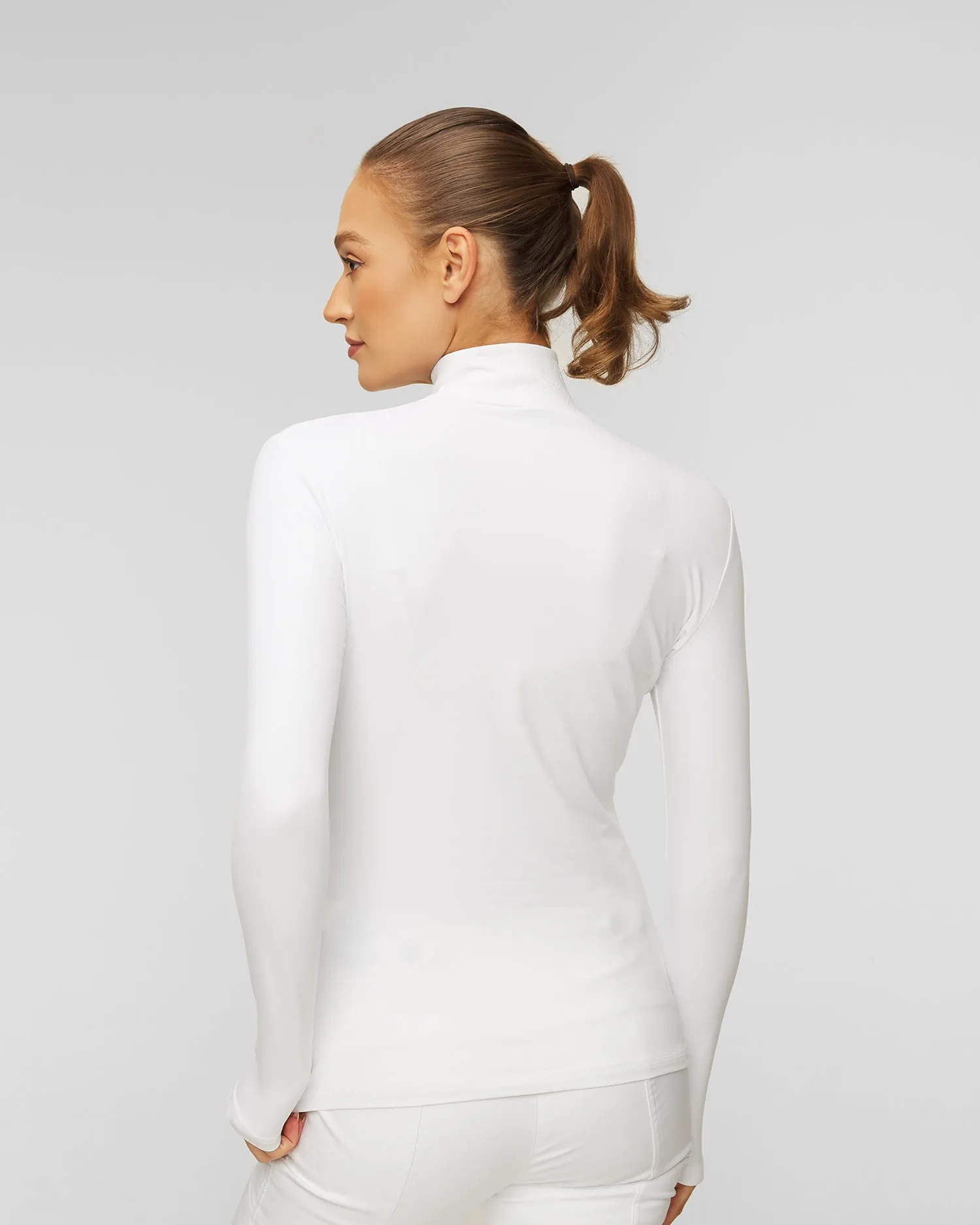 Women's white turtleneck Sportalm 1623018665-1