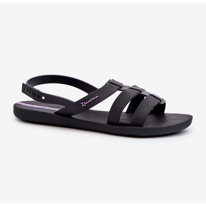 Women's flat sandals 83516 Ipanema Style Sandal Fem Black